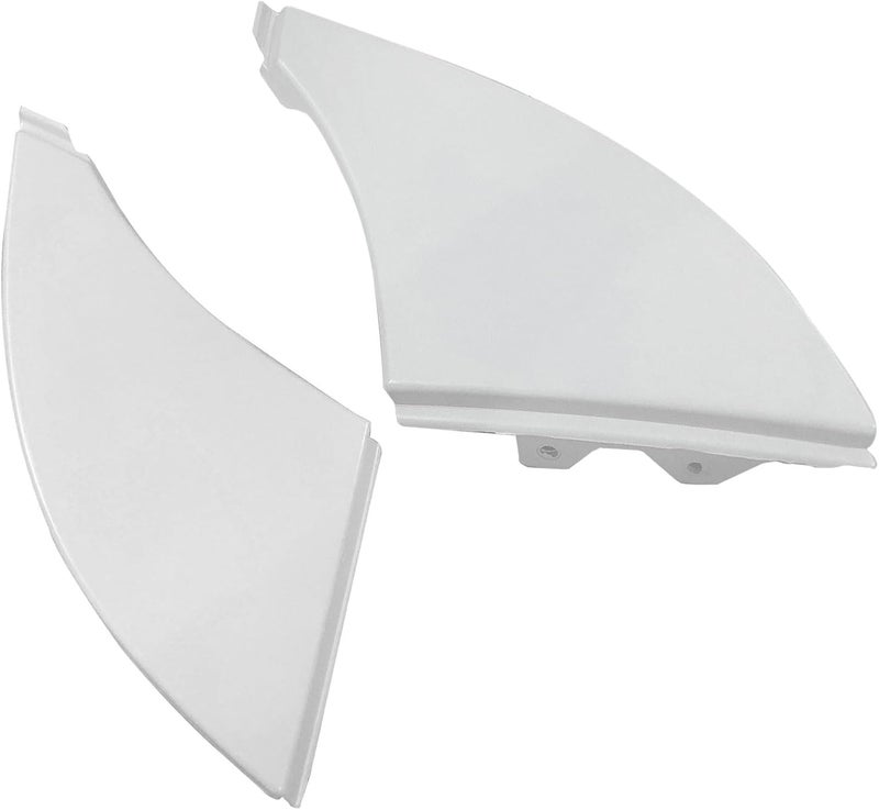 Copgge Pair Headlight Bezel Headlight Filler Upper Panel Plastic Trim Molding Gray Driver Passenger Side Fits for Ram Promaster 1500 2500 3500 Cargo Van 2014 2015 2016 2017 2018 2019 2020 2021 2022 - Image 1